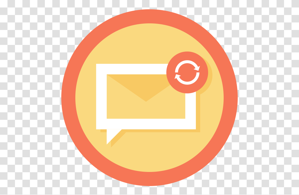 Download Recurring Payments Reminder Circle Image With Circle, Envelope, Mail Transparent Png
