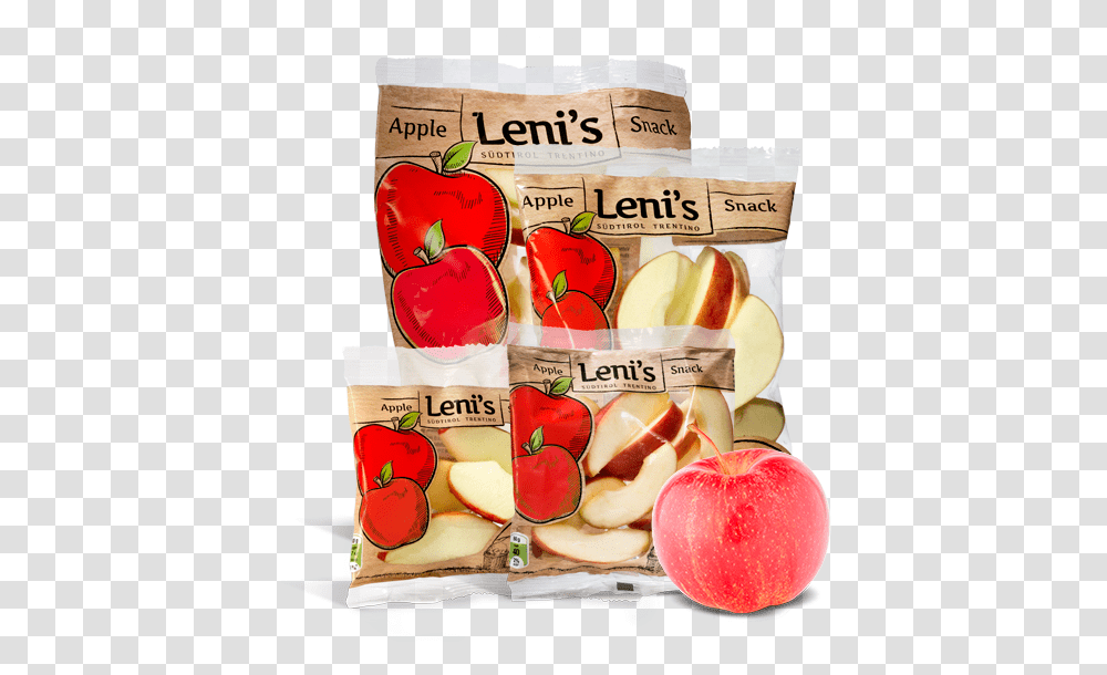 Download Red Apple Snack Lenis Apple Full Size Image Mcintosh, Text, Plant, Food, Fruit Transparent Png