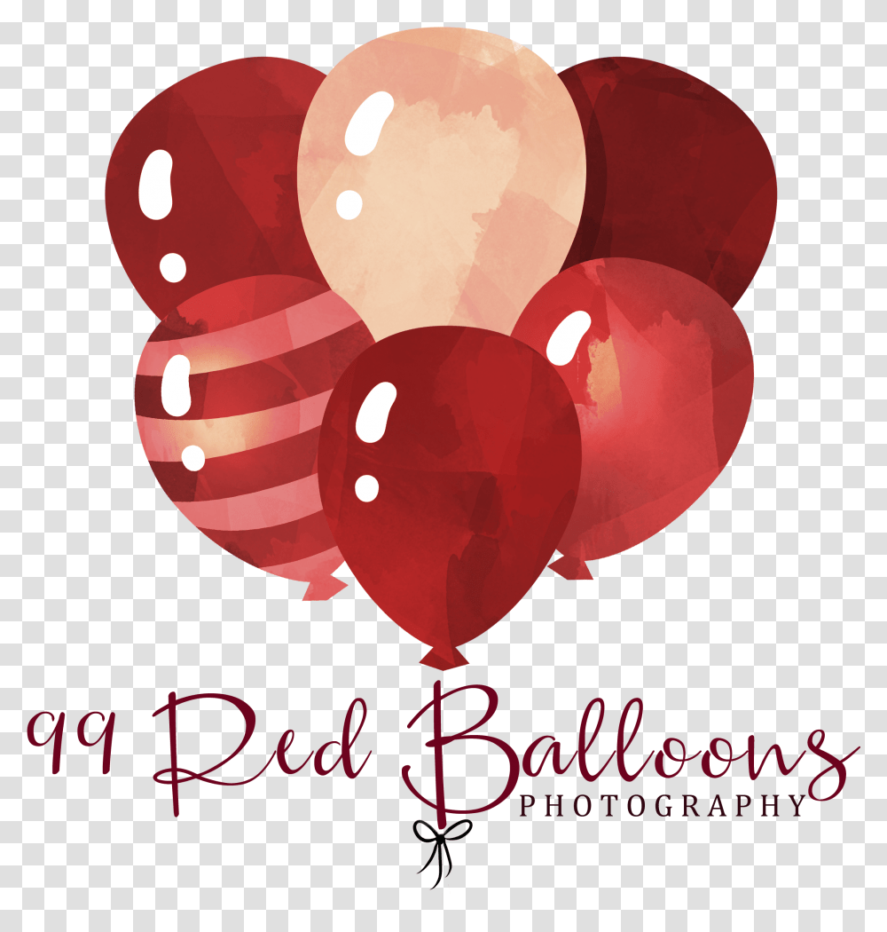 Download Red Balloons Image Circle, Heart, Plant Transparent Png