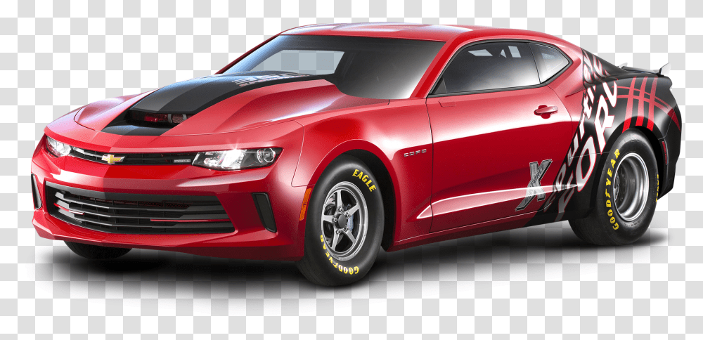 Download Red Chevrolet Copo Camaro Car 2016 Copo Camaro, Vehicle, Transportation, Automobile, Sports Car Transparent Png