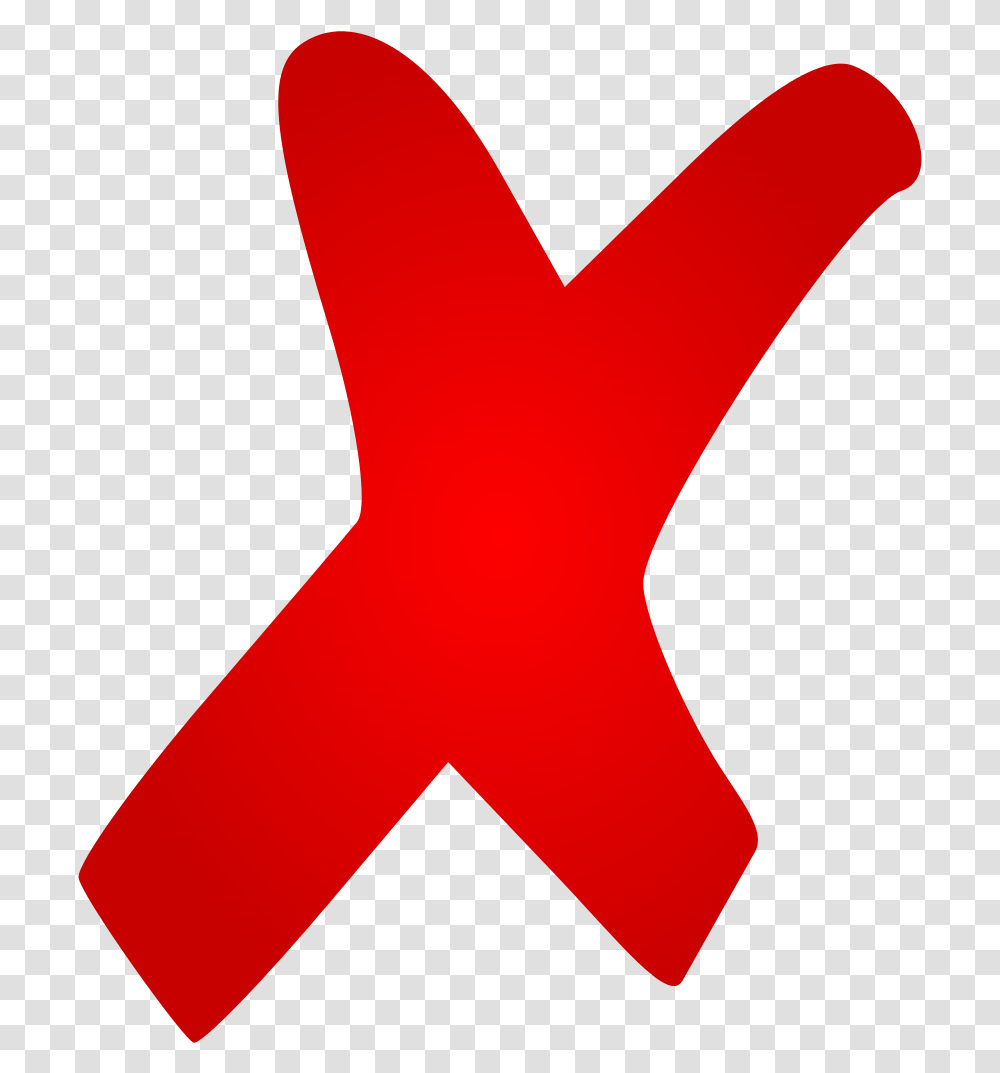 Download Red Cross Mark Image X Mark, Star Symbol, Hand, Axe Transparent Png