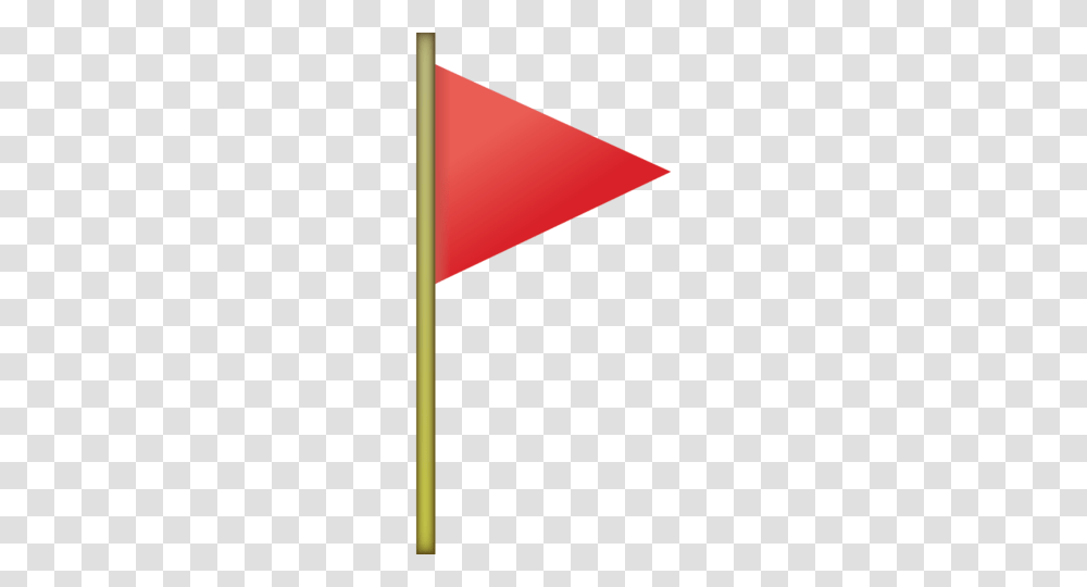 Download Red Flag Emoji Emoji Island, Triangle, Lamp, Kite Transparent Png