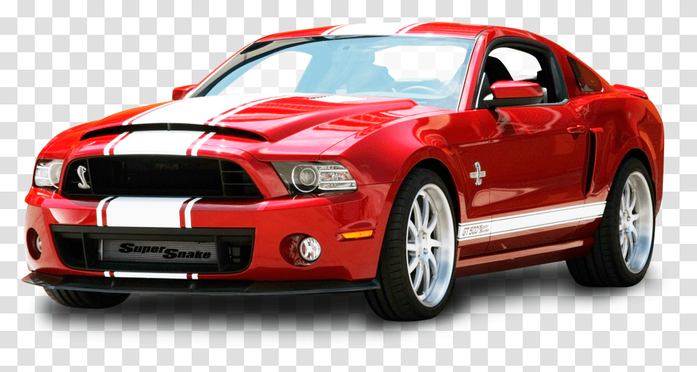 Download Red Ford Mustang Shelby Gt500 Snake Car Image Mustang, Sports Car, Vehicle, Transportation, Automobile Transparent Png