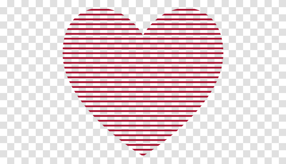 Download Red Heart Lines Image For Free Heart With Lines Clipart, Rug Transparent Png