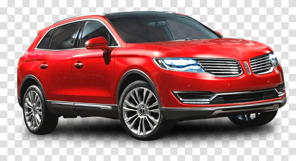 Download Red Lincoln Mkx Car Image 2018 Lincoln Suv Mkc, Vehicle, Transportation, Automobile, Alloy Wheel Transparent Png