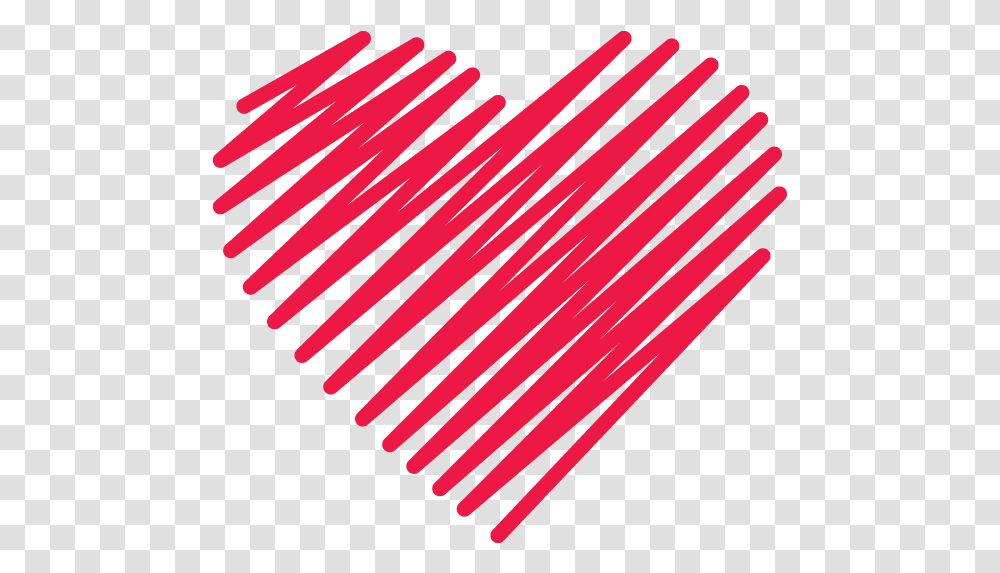 Download Red Lines Heart Image For Free Needle File, Mixer, Appliance, Spoke, Machine Transparent Png