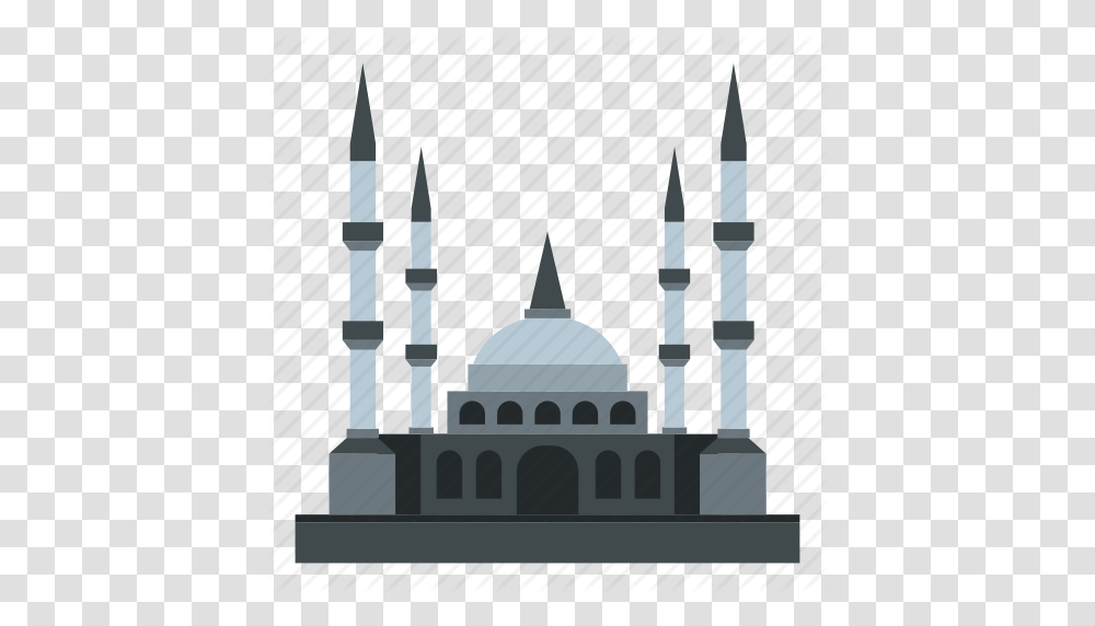 Download Red Mosque Icon Clipart Mosque Clip Art, Dome, Architecture, Building Transparent Png