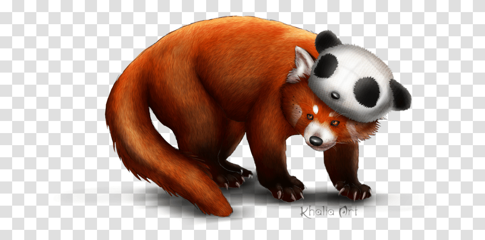 Download Red Panda Picture Cartoon Red Panda, Giant Panda, Bear, Wildlife, Mammal Transparent Png