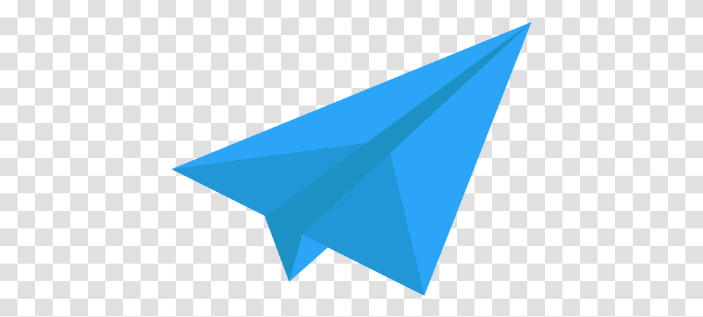 Download Red Paper Plane Image For Free Paper Plane Blue, Triangle Transparent Png
