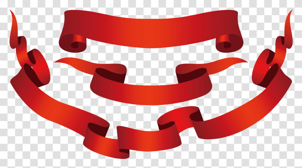 Download Red Ribbon Banner Red Ribbon Image With Free Image Ribbon, Maroon, Game, Jigsaw Puzzle Transparent Png