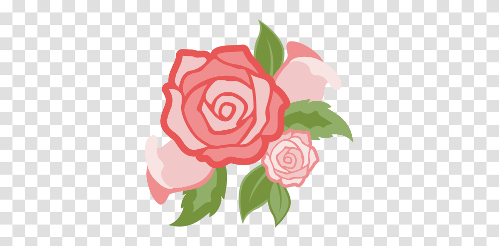 Download Red Rose Clipart Cute Clipart Rose Flower Cute, Plant, Blossom, Petal, Carnation Transparent Png