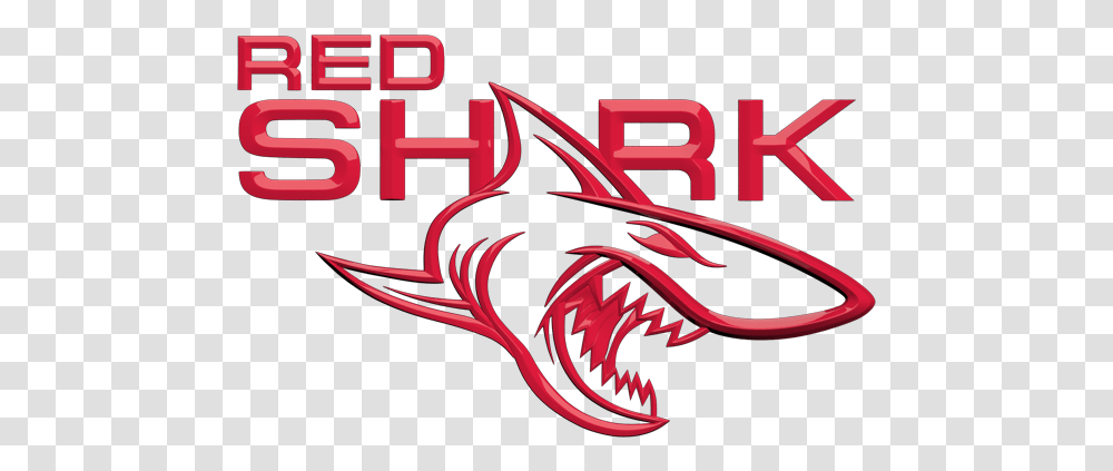 Download Red Shark Logo By Woodson Red Sharks Logo, Dragon, Dynamite, Bomb, Weapon Transparent Png