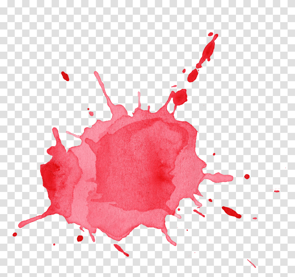 Download Red Streak Images Red Color Splash, Stain, Rose, Flower, Plant Transparent Png