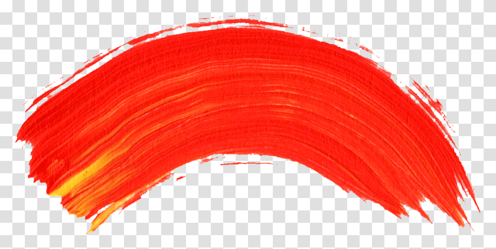 Download Red Streak Line Of Paint, Sea, Outdoors, Water, Nature Transparent Png