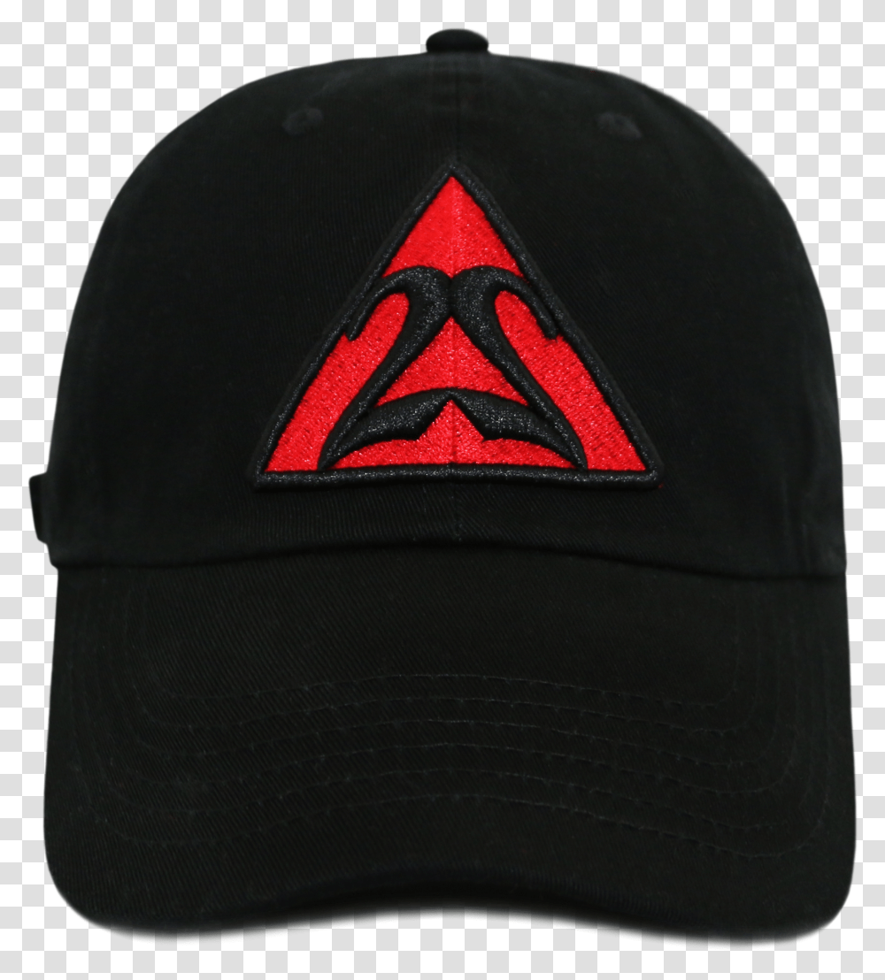 Download Red Triangle With Black Outline Dad Hat Baseball Baseball Cap Transparent Png