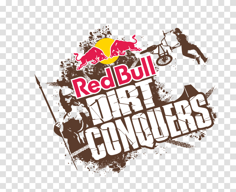 Download Redbull Logo Vector Red Bull In 2018 Logos Red Bull Dirt Conquers, Person, Human, Poster, Advertisement Transparent Png