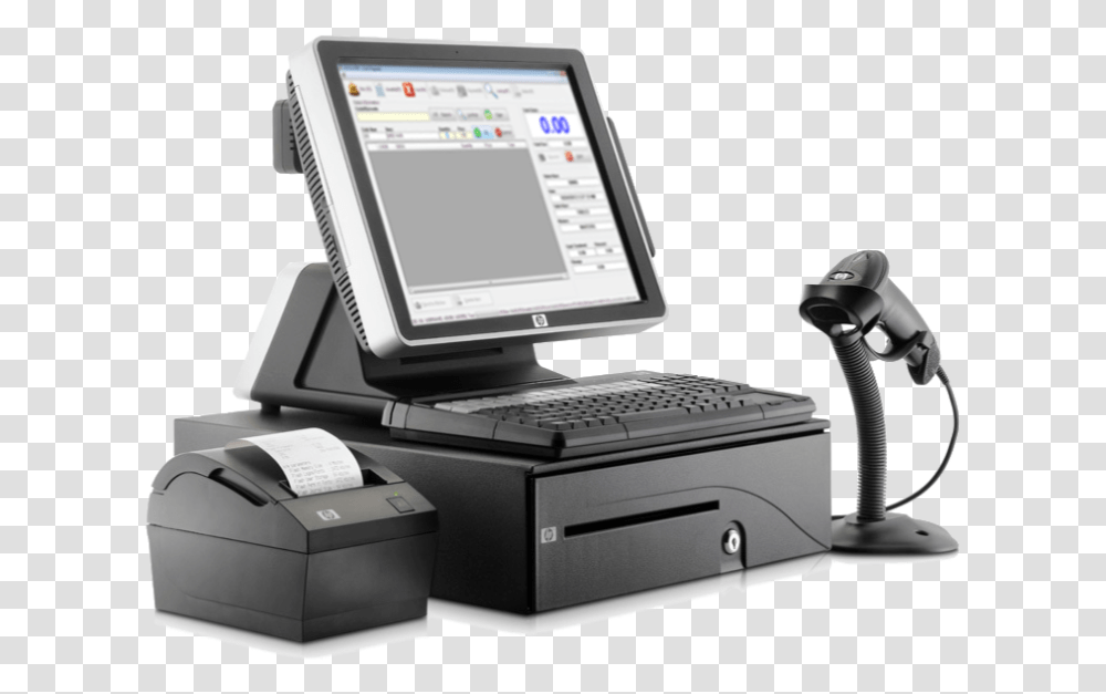 Download Replace Your Cash Register Cash Register With Computer, Computer Keyboard, Computer Hardware, Electronics, Machine Transparent Png