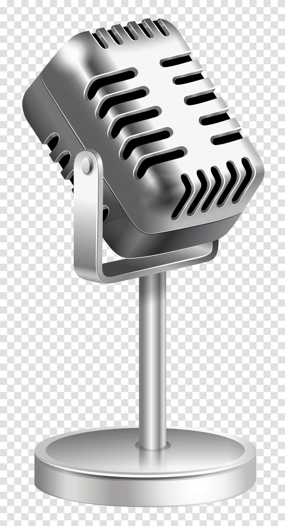 Download Retro Microphone Image Retro Microphone, Electrical Device, Sink Faucet, Mailbox, Letterbox Transparent Png