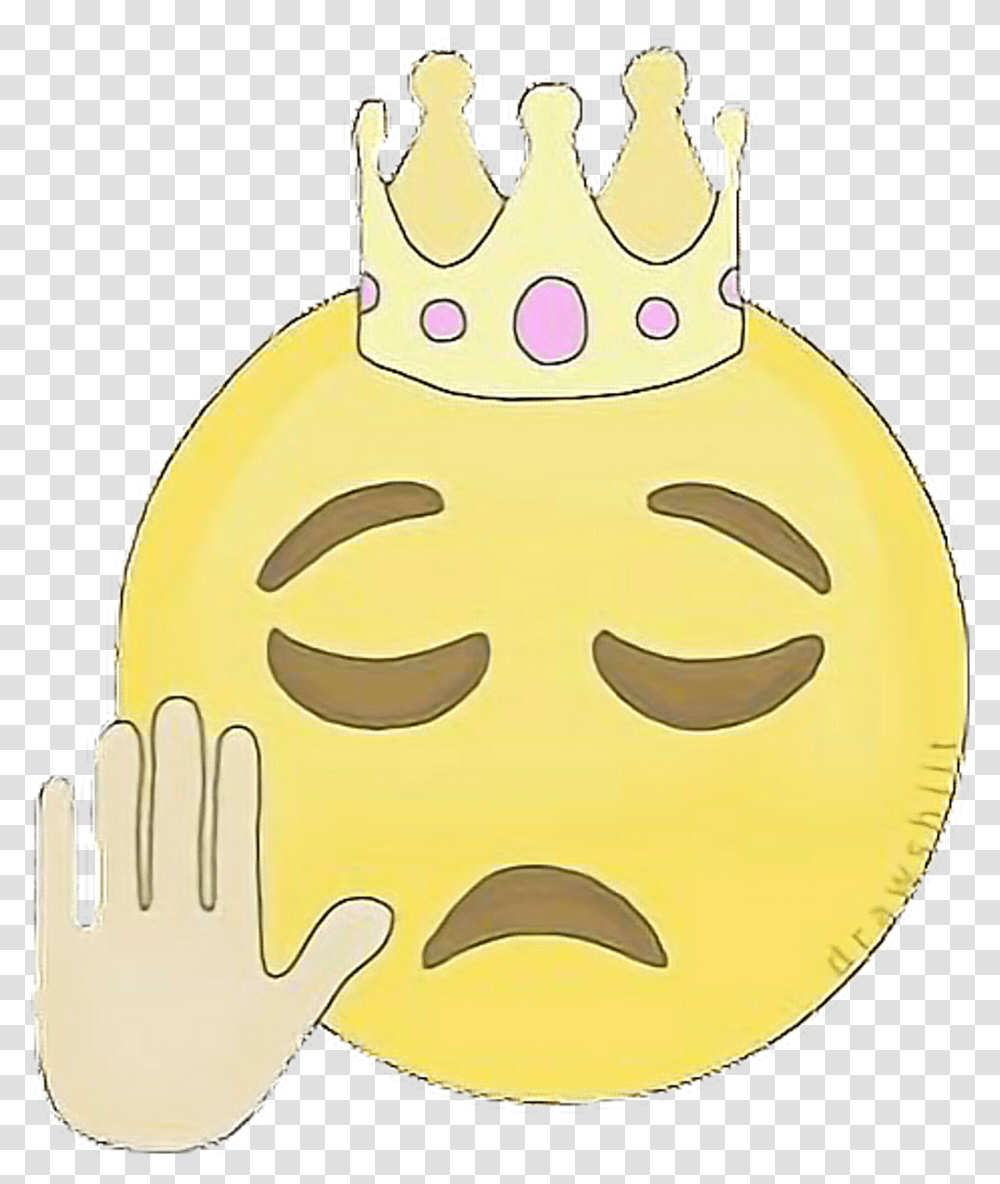 Download Rey Emoji Emojis Emojisticker Emojiwhatsapp Birthday Cake, Pillow, Cushion, Dessert, Food Transparent Png