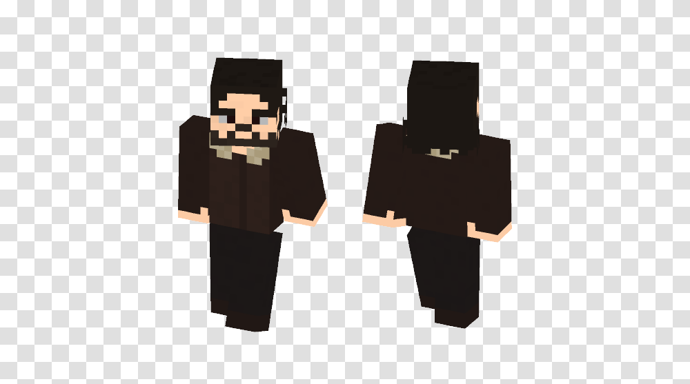 Download Rick Grimes Walking Dead Minecraft Skin For Free, Robe, Fashion, Costume Transparent Png