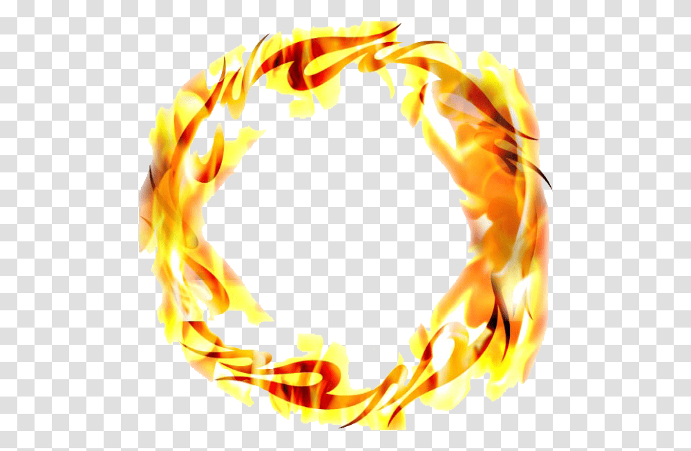 Download Ring Of Fire Flame Background Circle Fire, Bonfire, Person, Human, Text Transparent Png