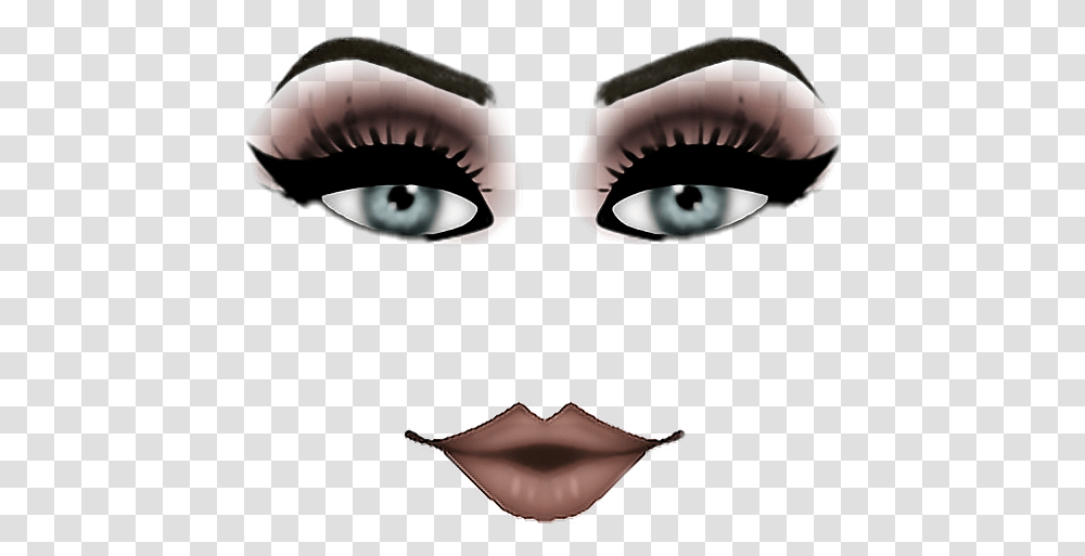 Download Roblox Makeup Hope Ya Like It <3freetoedit Roblox Free Roblox Faces Girl, Head, Mouth, Lip Transparent Png