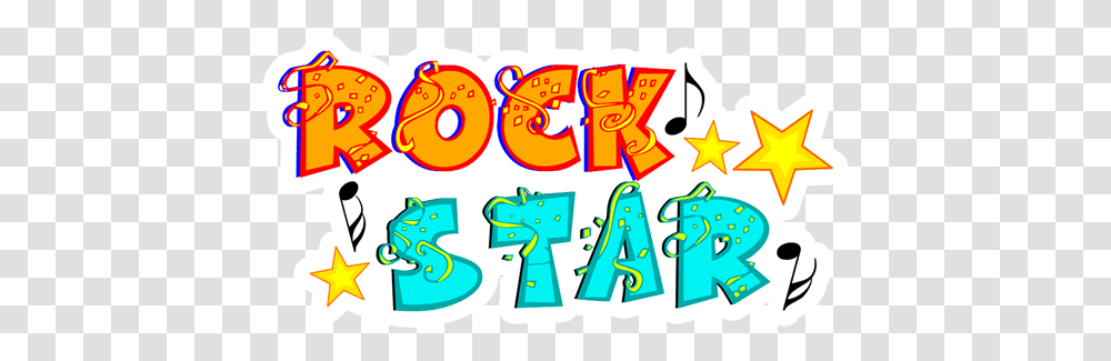 Download Rock Star Sticker You Are Star Stickers Image You Rock No Background, Number, Symbol, Text, Alphabet Transparent Png