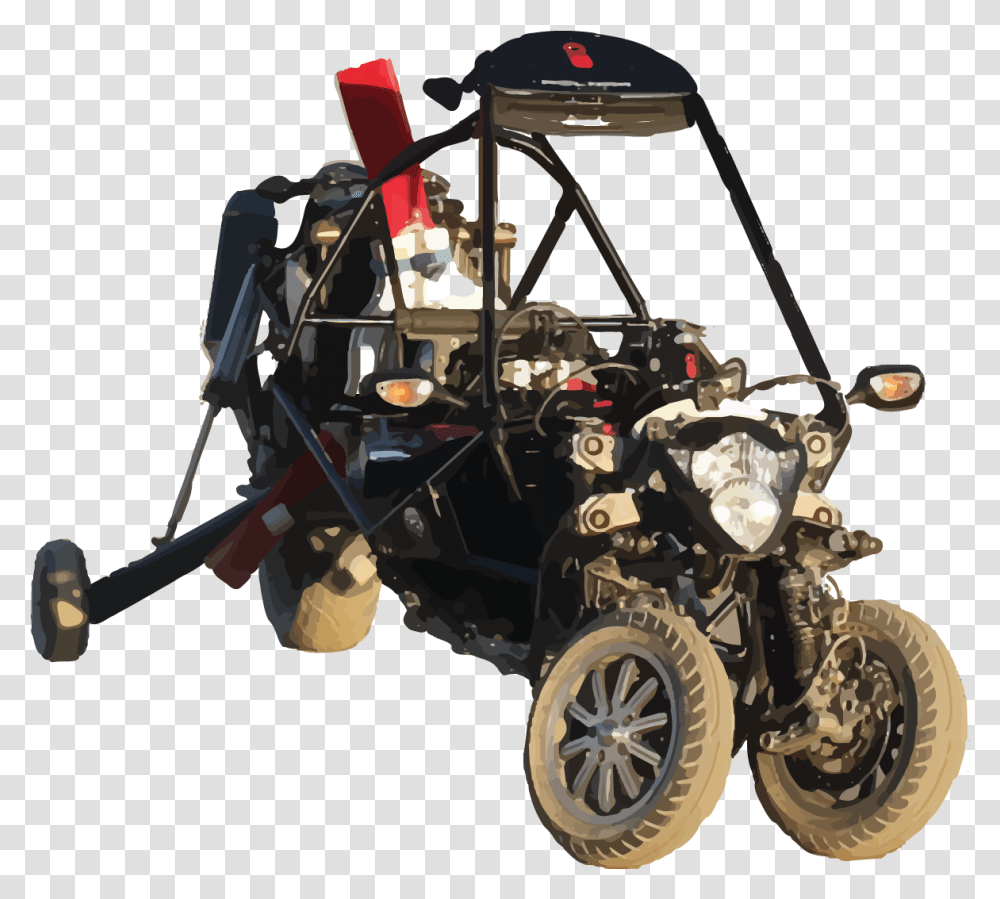 Download Rocket League Auto Gyro Full Size Image Vehicle, Wheel, Machine, Buggy, Transportation Transparent Png