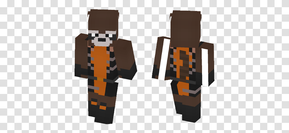 Download Rocket Raccoon Marvel Minecraft Skin For Free Minecraft Skin Red Arrow, Clothing, Apparel, Sleeve, Military Transparent Png