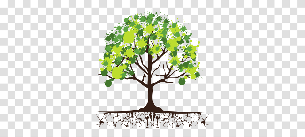 Download Roots Clipart Tree Icon Trees And Flowers Icon, Plant, Leaf, Tree Trunk, Maple Transparent Png
