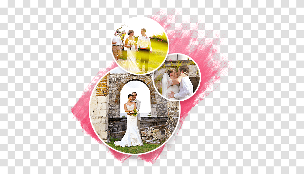 Download Rose Hall Weddings & Events Wedding Full Size Wedding Events Images, Person, Clothing, Collage, Poster Transparent Png