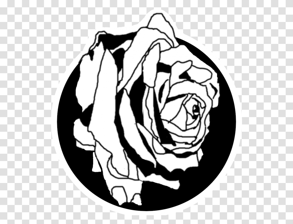 Download Rose Logo Web Ui Design Flower Crown Design, Plant, Blossom, Painting, Art Transparent Png