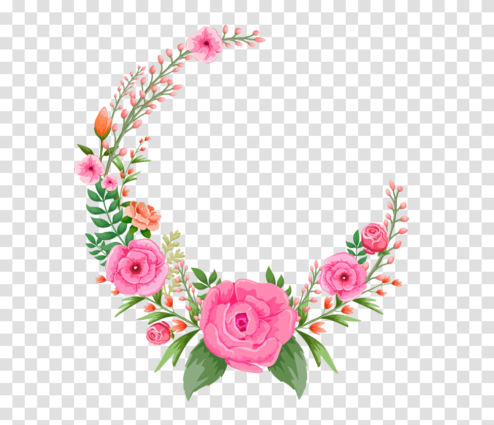 Download Roses Rose Pinkroses Pink Flower Pic Frame, Plant, Blossom, Pattern, Flower Arrangement Transparent Png