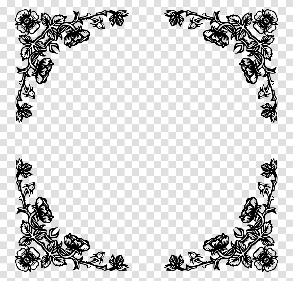 Download Roses Vector Clipart Black And White Clip Art, Gray, World Of Warcraft Transparent Png
