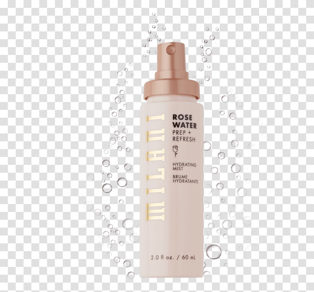 Download Rosewater Hydrating Mist Rose Water Milani, Can, Spray Can, Aluminium, Bottle Transparent Png