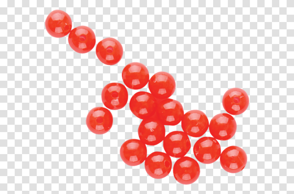 Download Round Beads Red Red Beads, Plant, Fruit, Food, Cherry Transparent Png