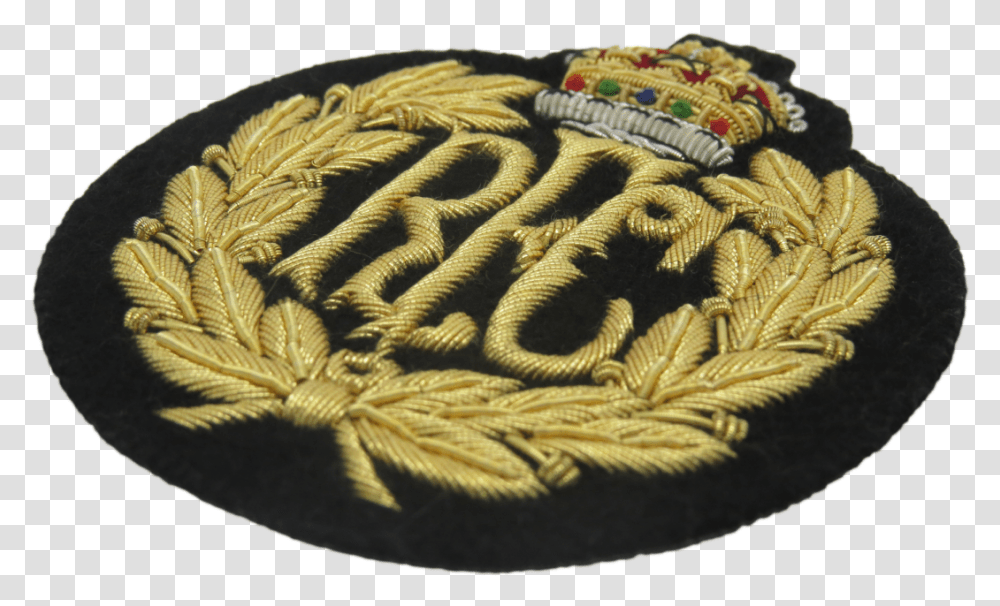 Download Royal Flying Corps Blazer Badge With Kings Crown Wool, Rug, Pattern, Blanket Transparent Png