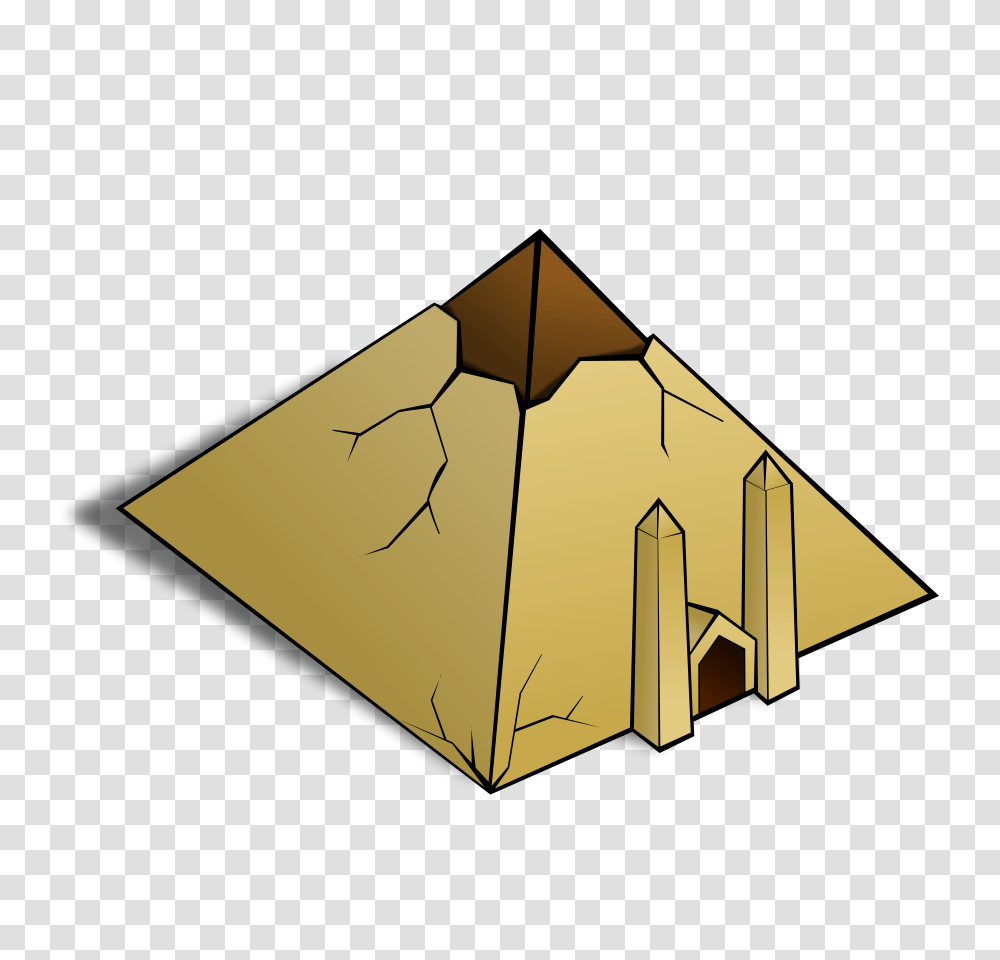 Download Rpg Map Symbols Pyramid Clipart, Wood, Plywood, Lamp, Tent Transparent Png