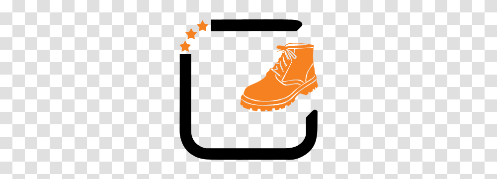 Download Safety Shoes Clipart Steel Toe Boot Shoe Clip Art, Apparel, Footwear, Cowboy Boot Transparent Png