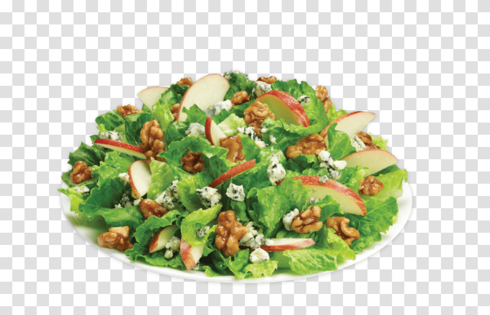 Download Salad With Apple And Bleu Cheese For Designing, Plant, Dish, Meal, Food Transparent Png