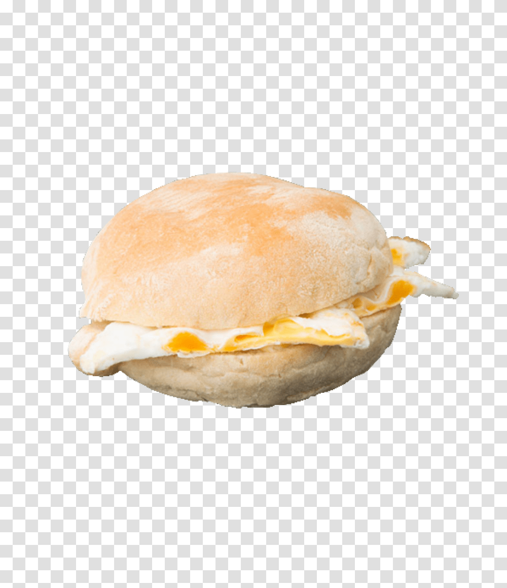 Download Sandwich With Egg Egg Sandwich In A Bun, Burger, Food, Bread, Sweets Transparent Png