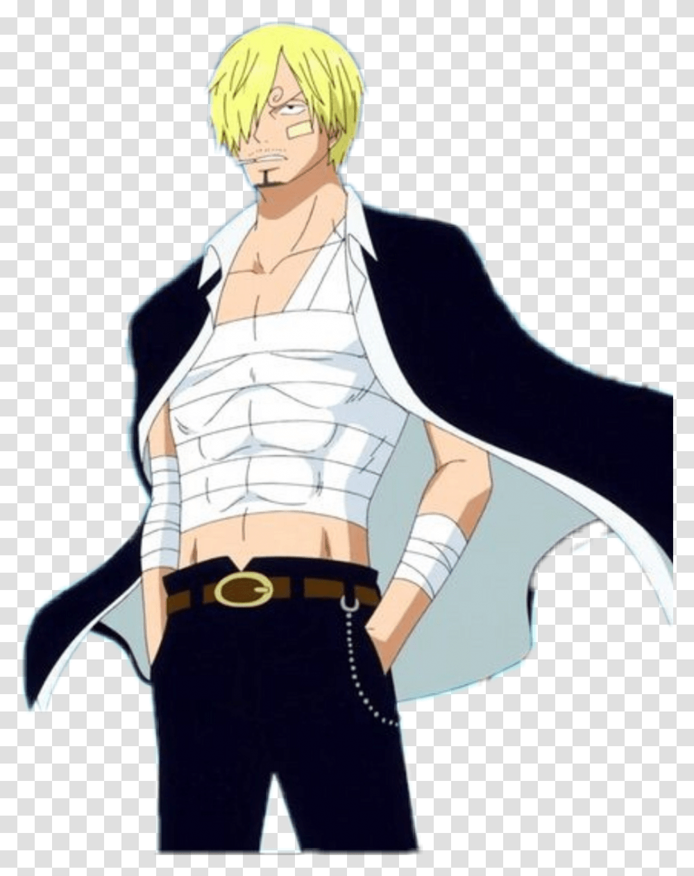 Download Sanji, Comics, Book, Manga, Person Transparent Png