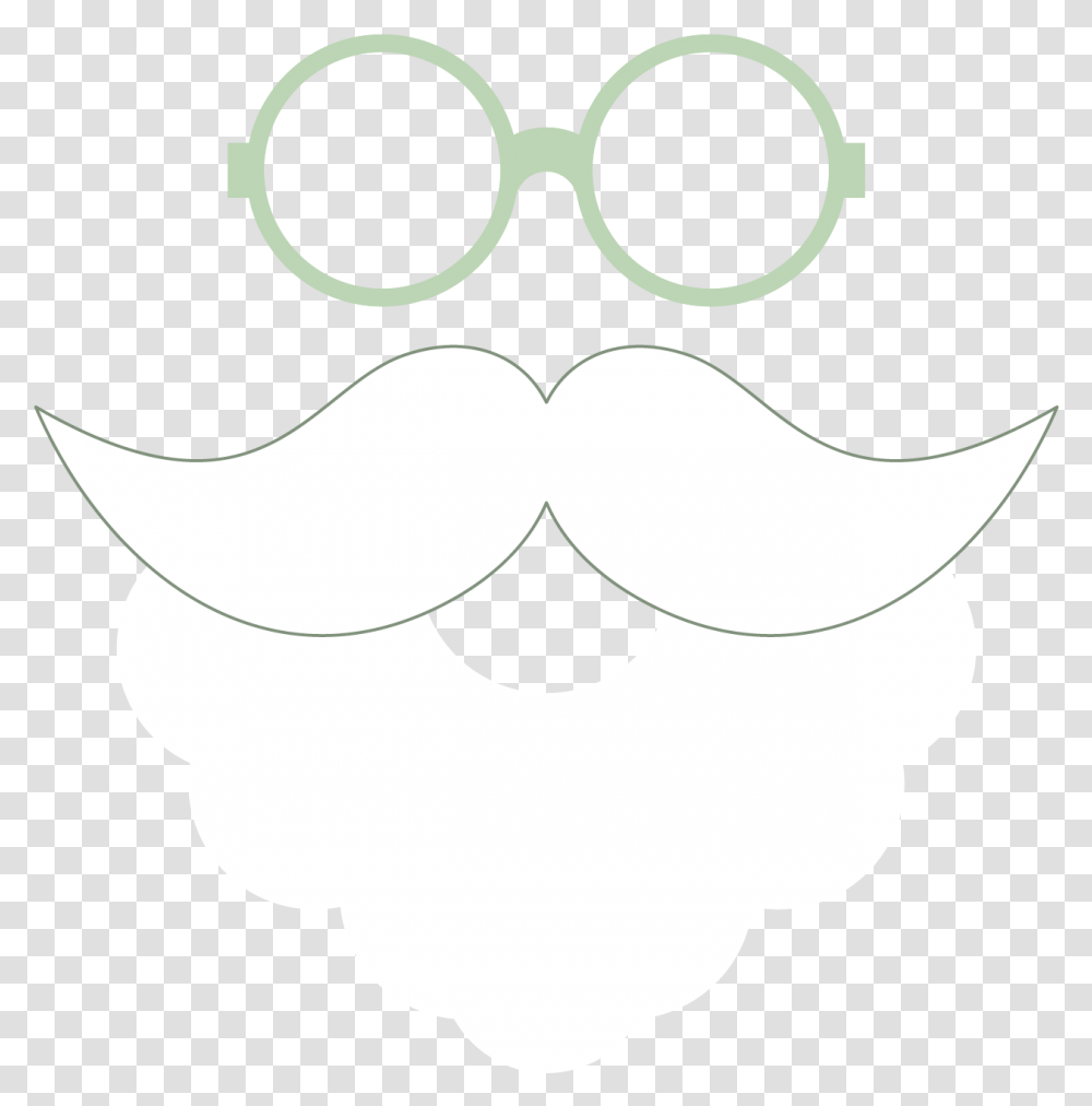 Download Santa Beard Images, Stencil, Mustache Transparent Png