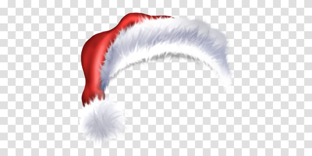 Download Santa Claus Cap With Fur Image Free Santa Hat Gif, Bird, Animal, Dragon Transparent Png