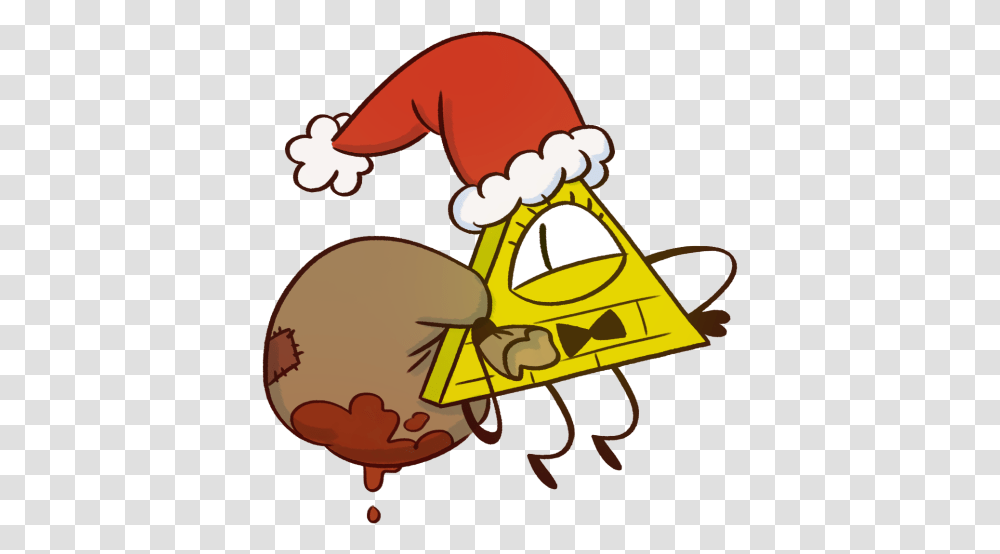 Download Santa Hat Clipart Outline Christmas Fashion Bill Cipher Dipper And Mabel, Outdoors, Nature Transparent Png