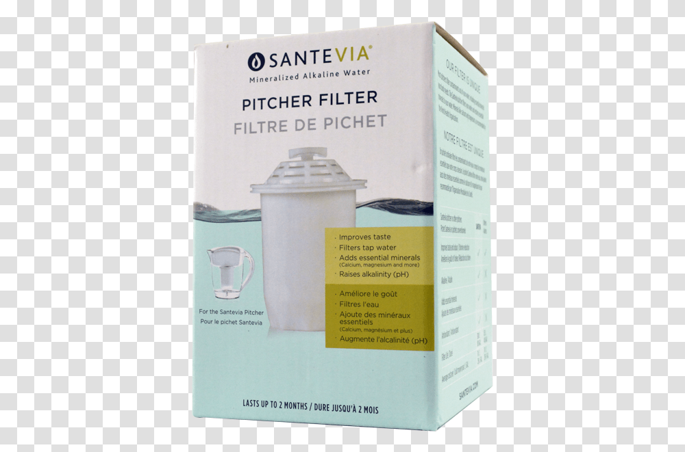 Download Santevia Alkaline Water Santevia, Milk, Beverage, Drink, Poster Transparent Png