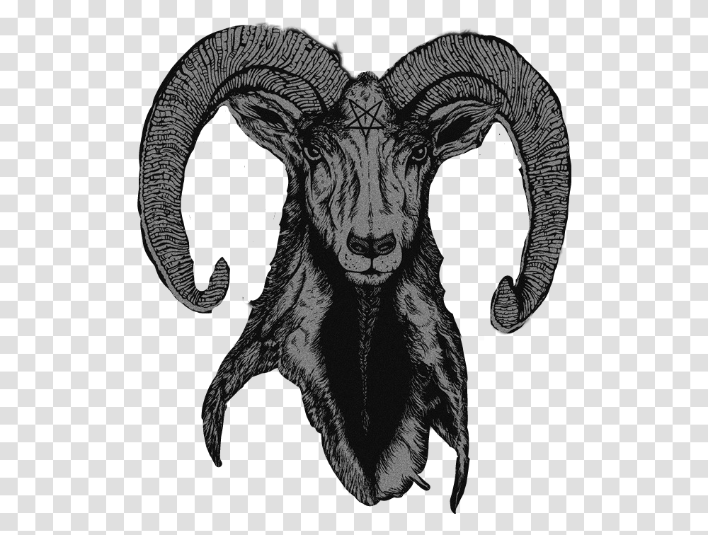 Download Satanic Ram Horn Satan, Elephant, Wildlife, Mammal, Animal Transparent Png