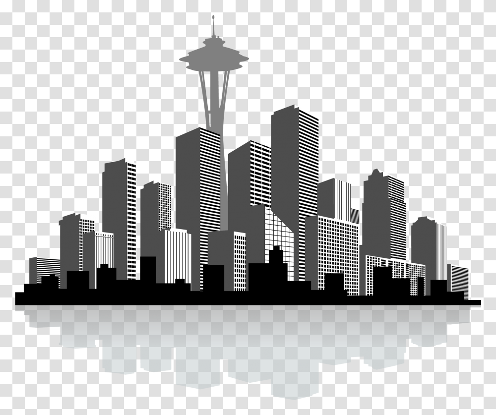 Download Save The Date Northwest Wa Chapter Seattle, Machine, Gear, Building, City Transparent Png
