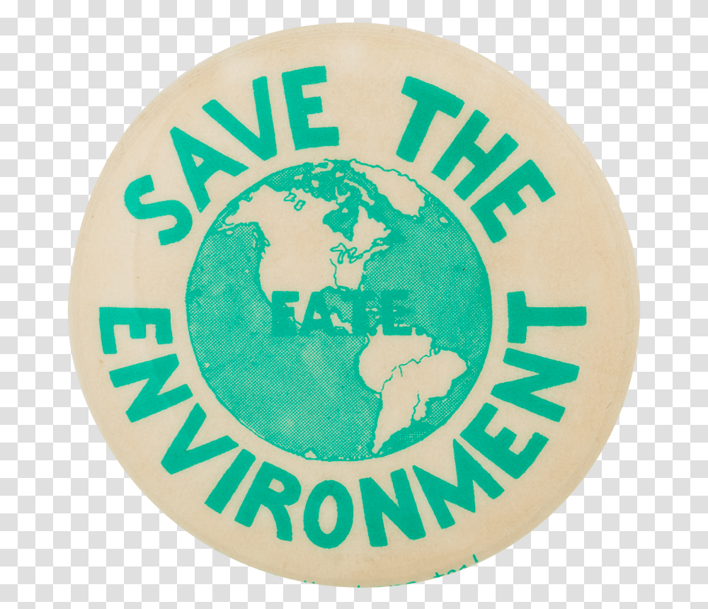 Download Save The Environment Cause Circle, Label, Text, Sticker, Logo Transparent Png