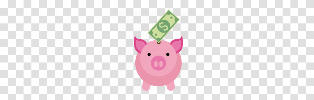 Download Savings Pig Clipart Piggy Bank Saving Pig Coin Money, Snowman, Winter, Outdoors, Nature Transparent Png